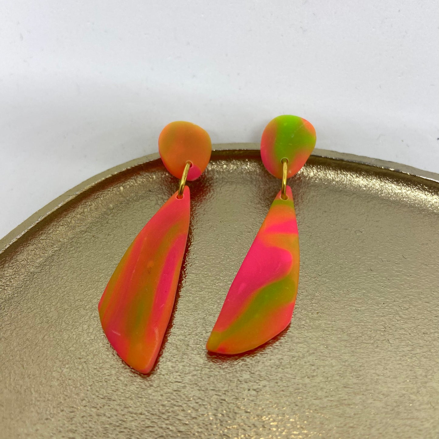 Oorbellen "Fluo-Mix 2"