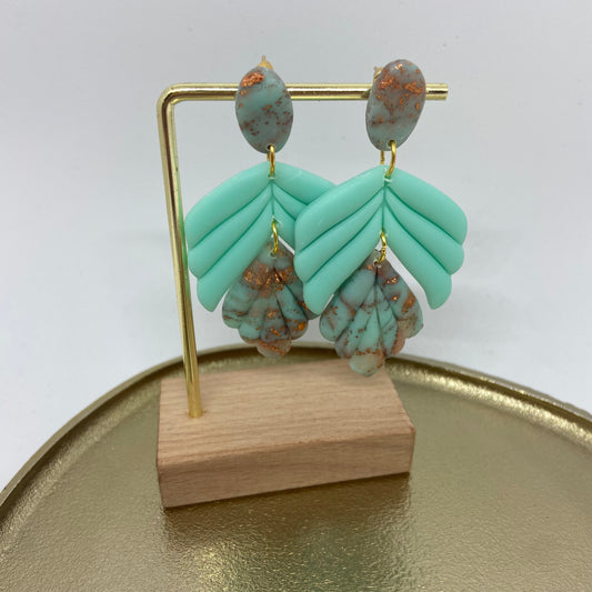Oorbellen "Aqua1"