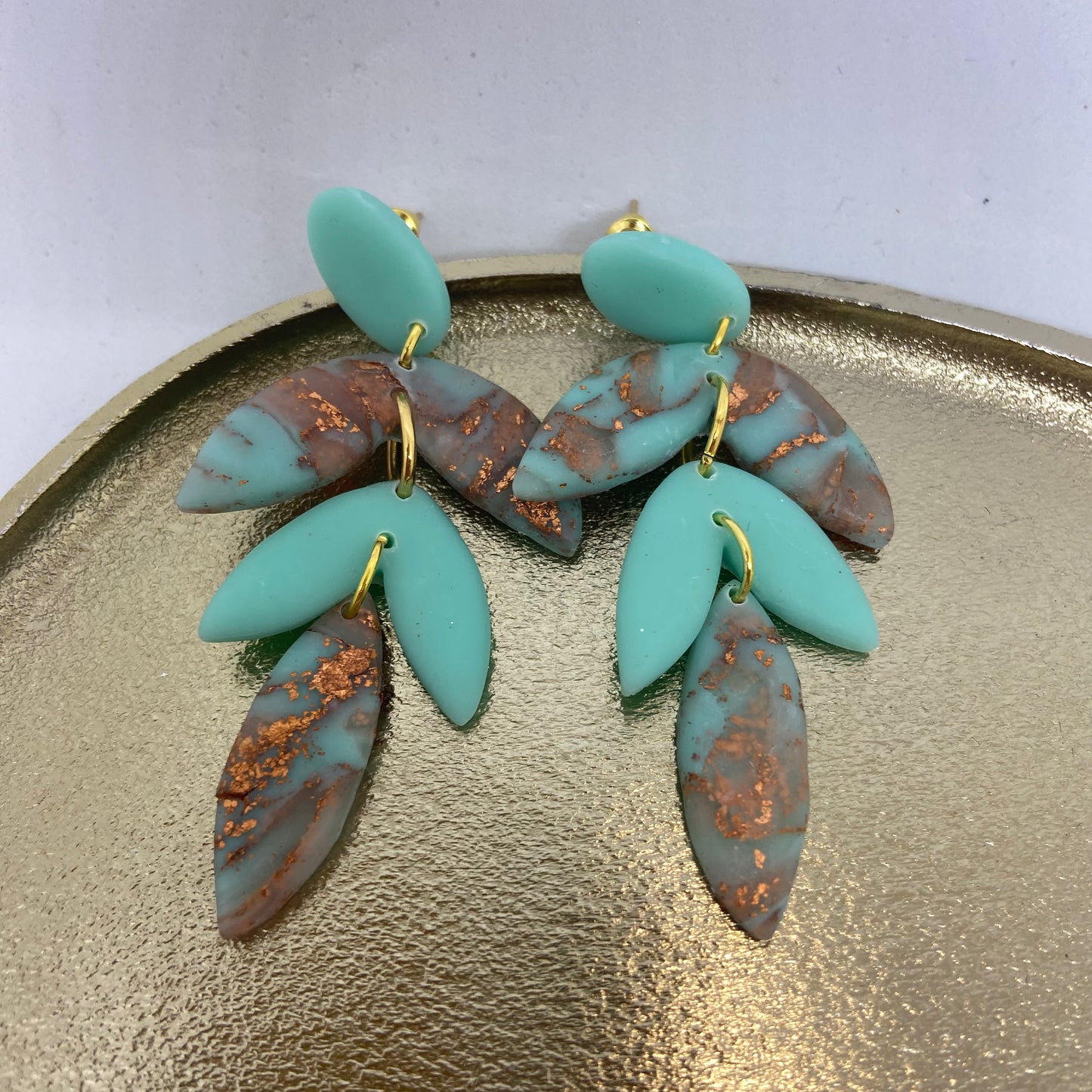 Oorbellen "Aqua3"
