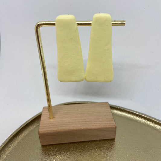 Oorbellen " Vanille 1"