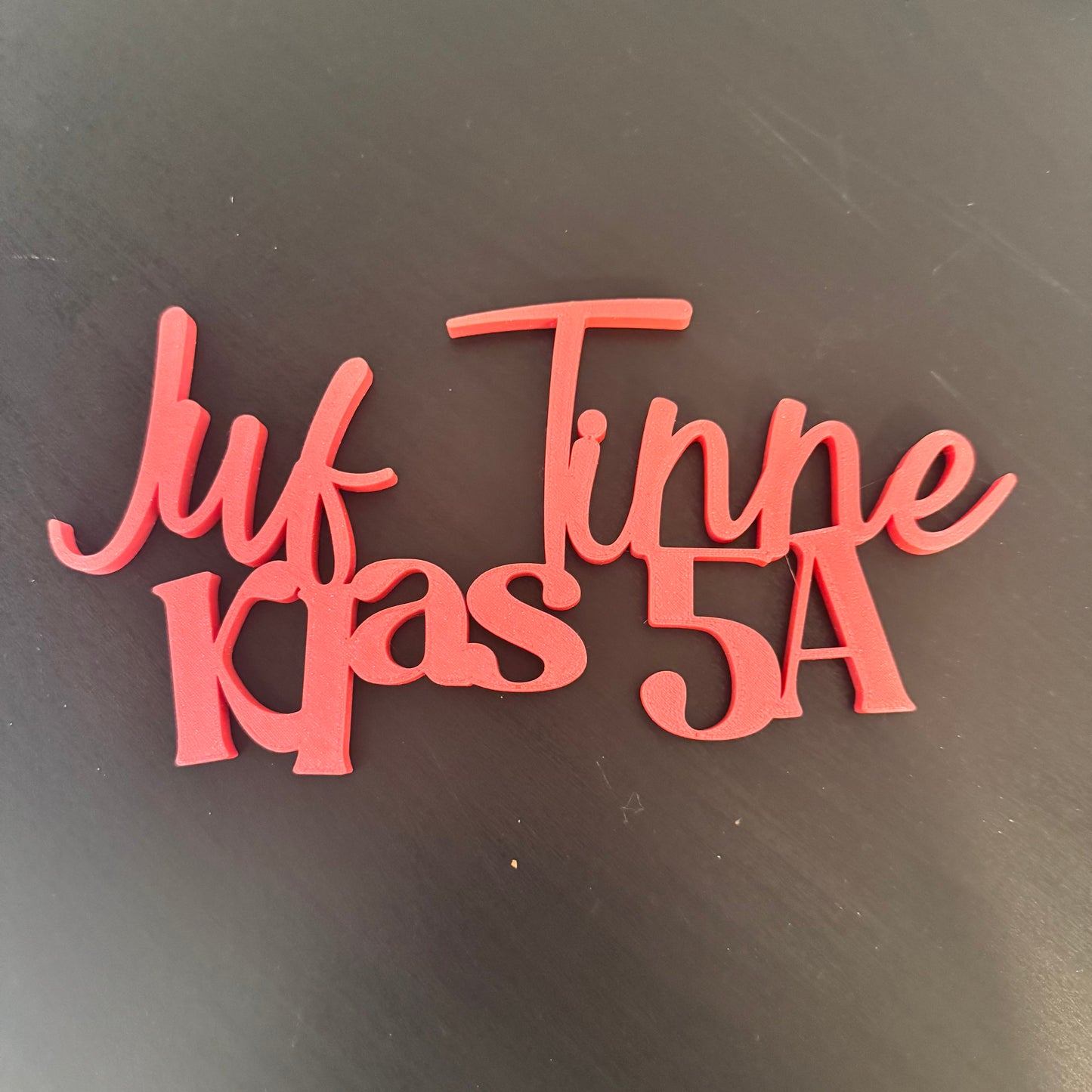 Naam leerkracht 3D