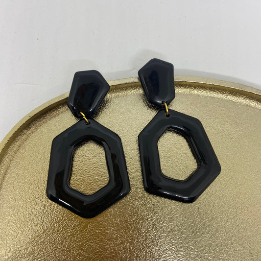 Oorbellen "zwart 9"