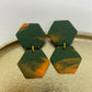Oorbellen "groen 3"