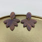 oorbellen "mauve 3"