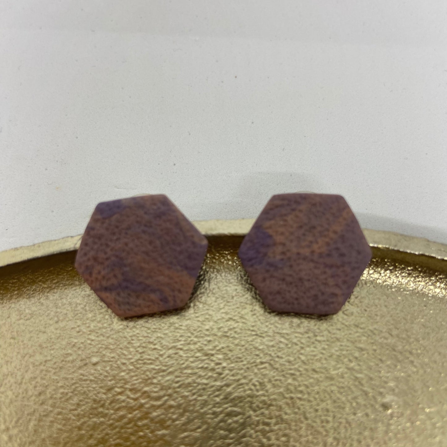 oorbellen "mauve 6"