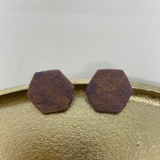 oorbellen "mauve 6"