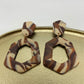 oorbellen "Bruin-Beige-Ecru 9"