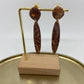 oorbellen "Bruin-Beige-Ecru 10"