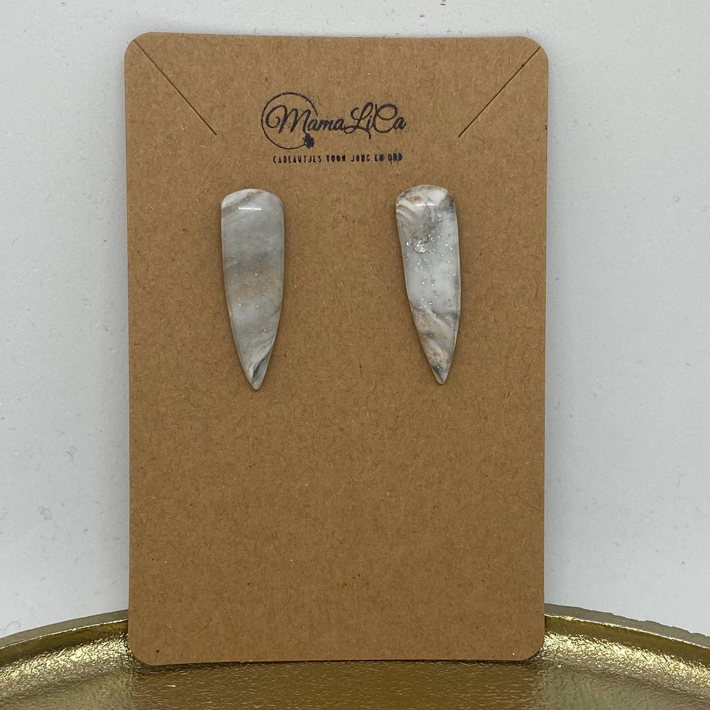 Oorbellen "zilver 9"