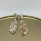 Oorbellen "Beige 12"