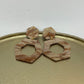 Oorbellen "Beige 6"