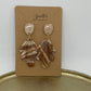 Oorbellen "Beige 3"