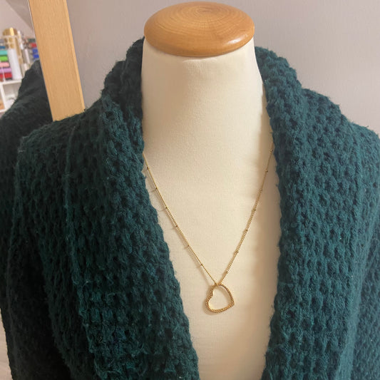 Valentijn: lange ketting met hartje