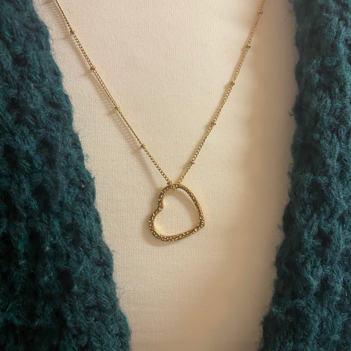 Valentijn: lange ketting met hartje