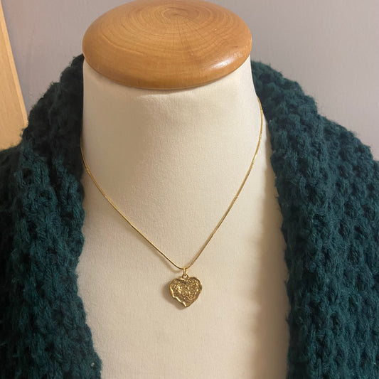 Valentijn: korte ketting met hartje