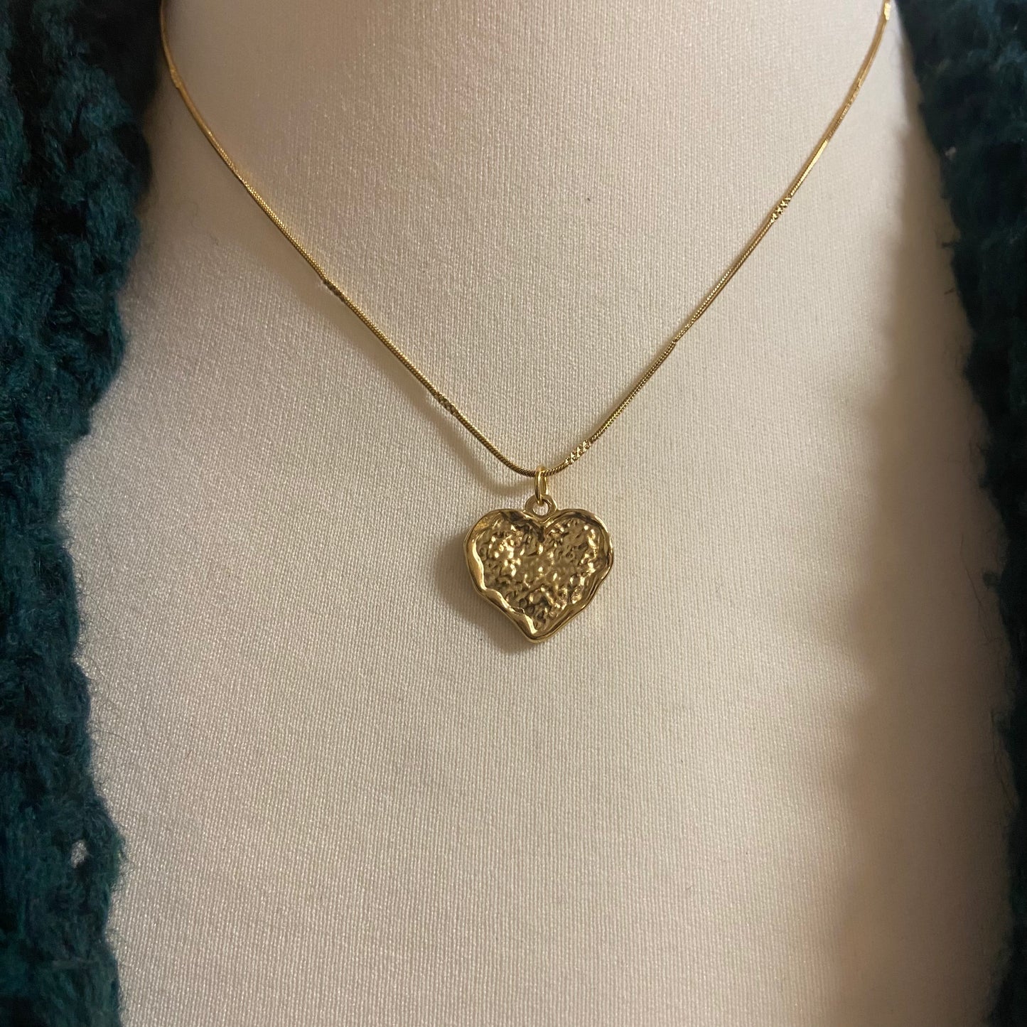 Valentijn: korte ketting met hartje