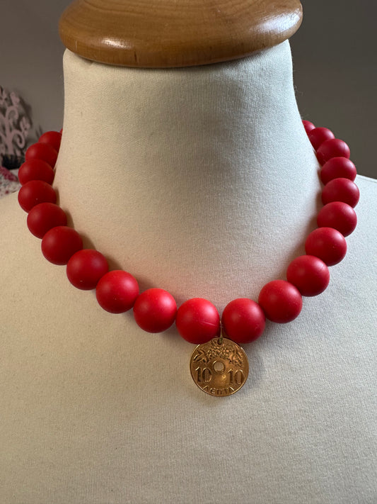 Bead & Bold (scarlet rood)