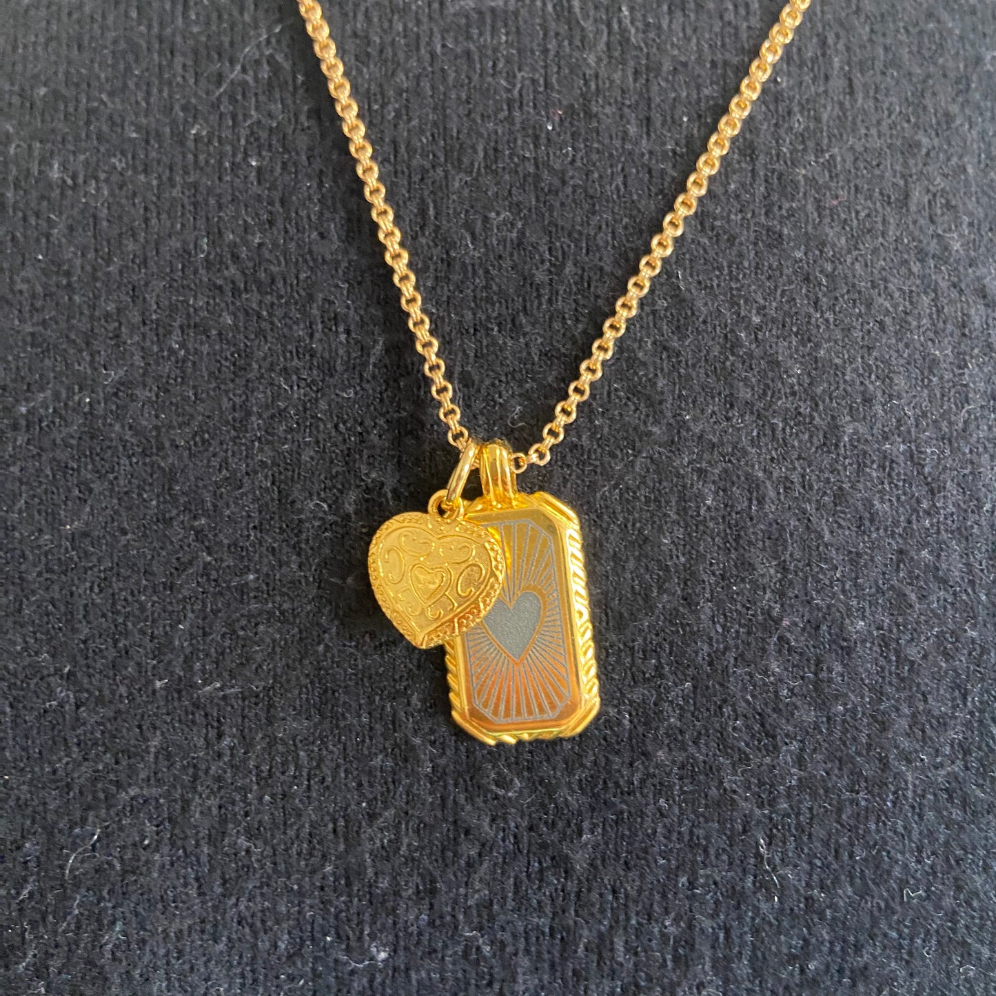Ketting met hartjes