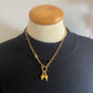 Ketting schelp en vis