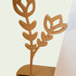 foto-/kaarthouder met bloem