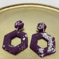 Oorbellen "Paars 1"
