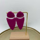 Oorbellen "Roze 1"