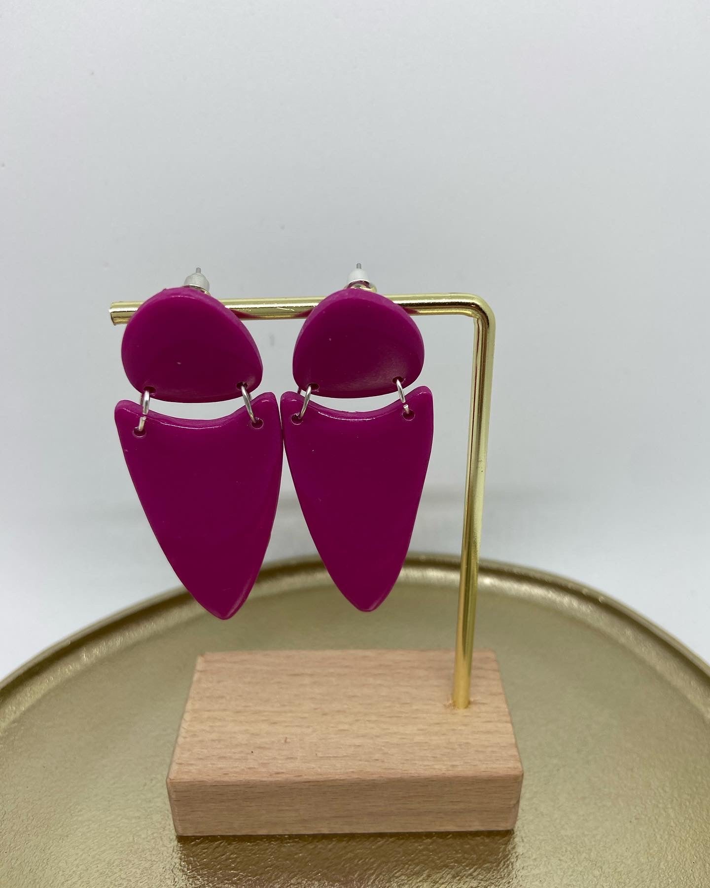 Oorbellen "Roze 1"