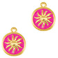 Ketting afziend oog (gold - white) -> nieuw product "zon"