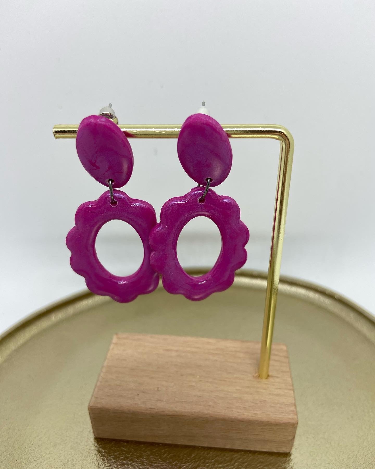 Oorbellen "Roze 2"