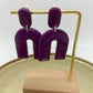 Oorbellen "Paars 3"