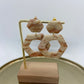 Oorbellen "Beige 6"