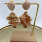 Oorbellen "Beige 3"