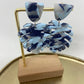 Oorbellen "Blauw 1"