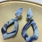 Oorbellen "Blauw 2"