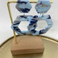 Oorbellen "Blauw 3"