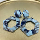 Oorbellen "Blauw 3"