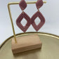 Oorbellen "Oud-Roze 4"