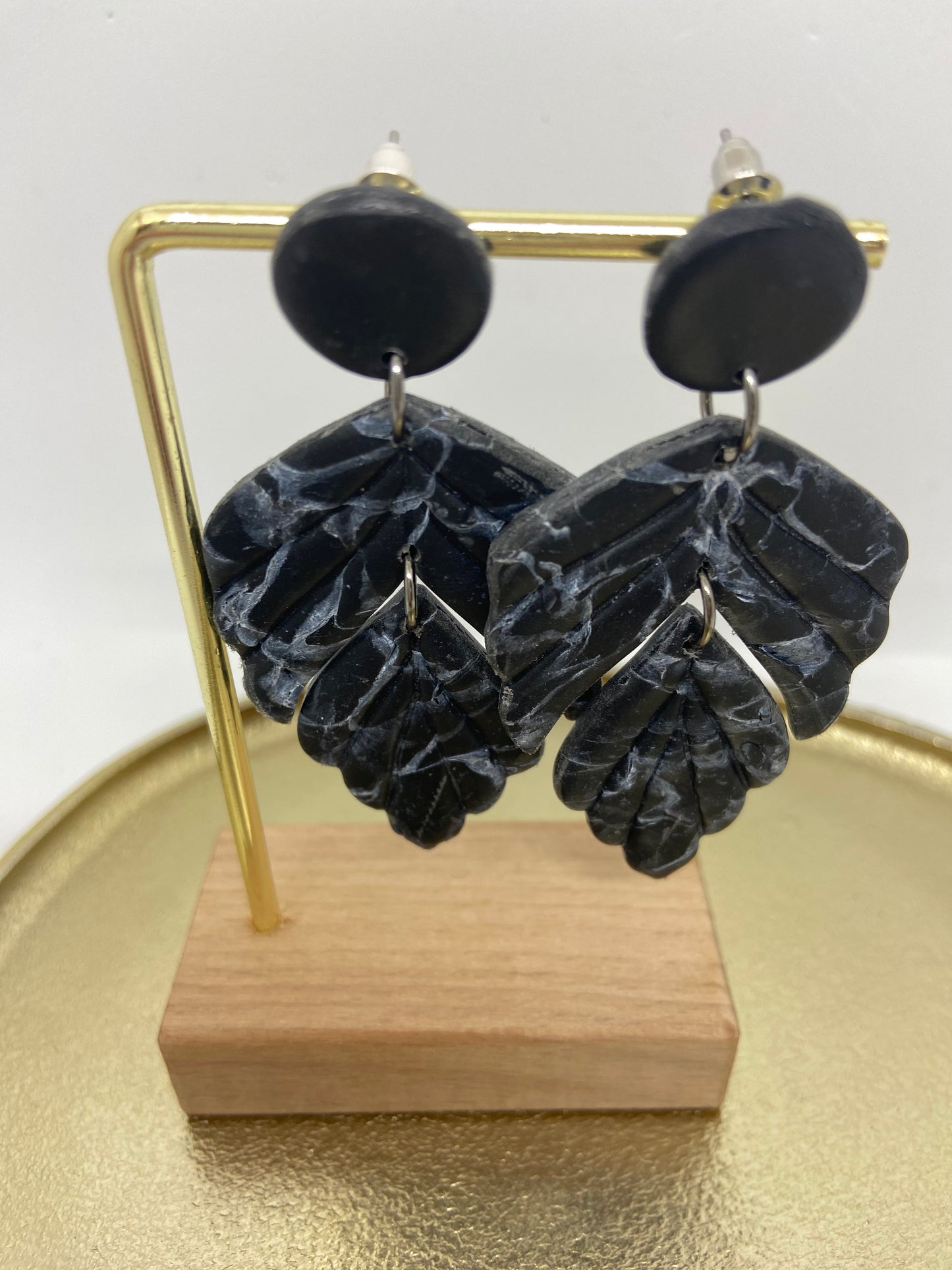 Oorbellen "Zwart 2"