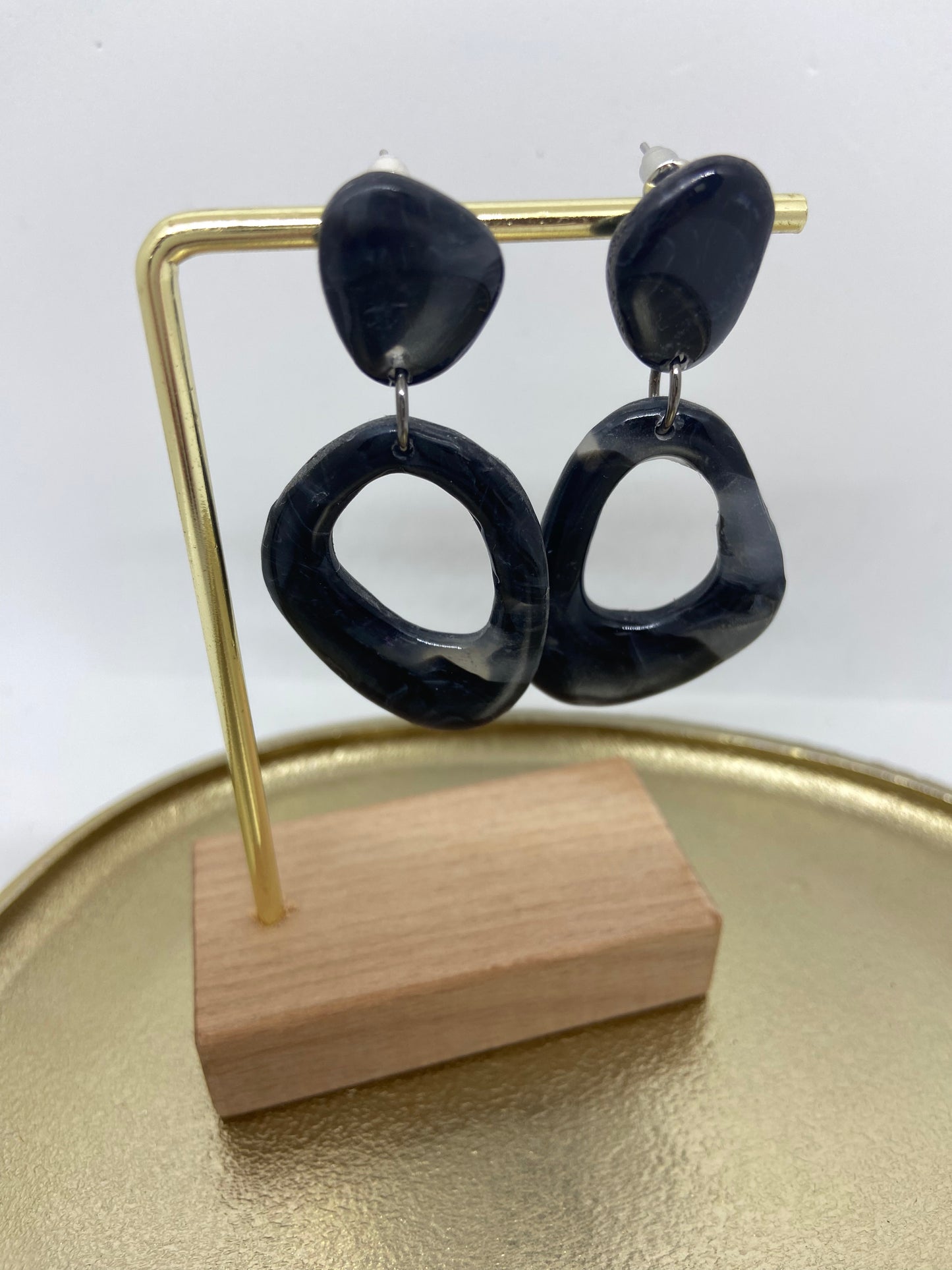 Oorbellen "zwart 3"