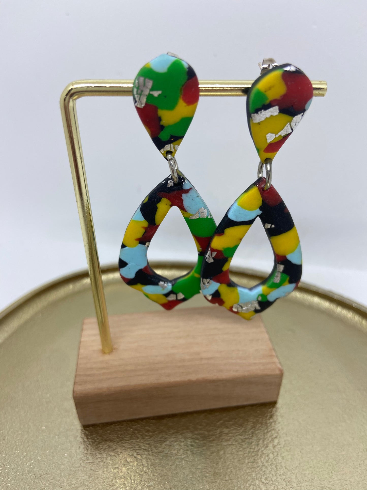 Oorbellen "multicolor 1"