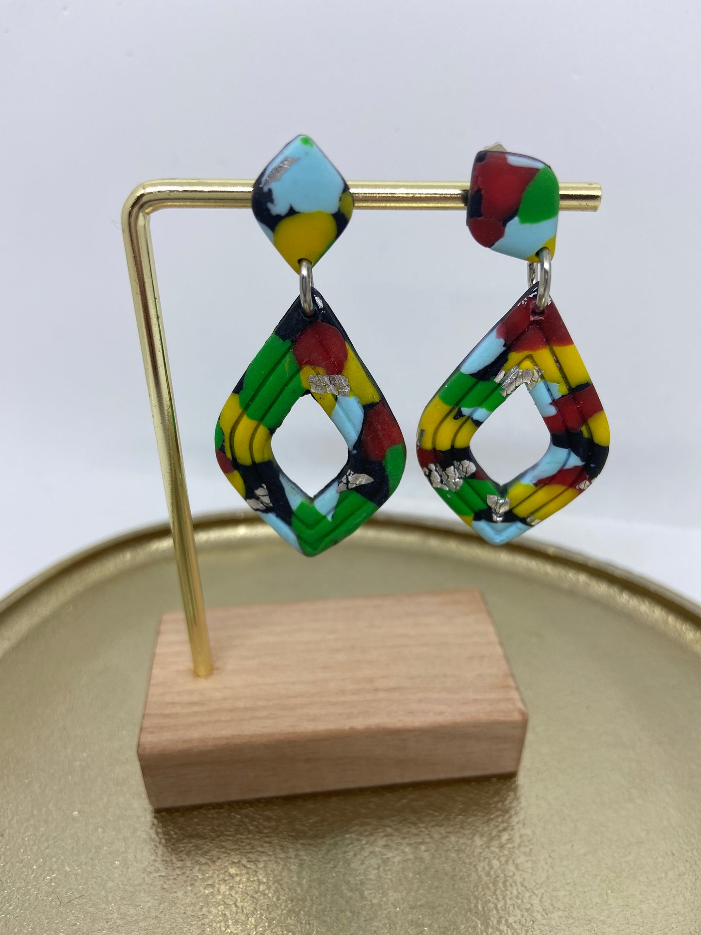 Oorbellen "multicolor 2"