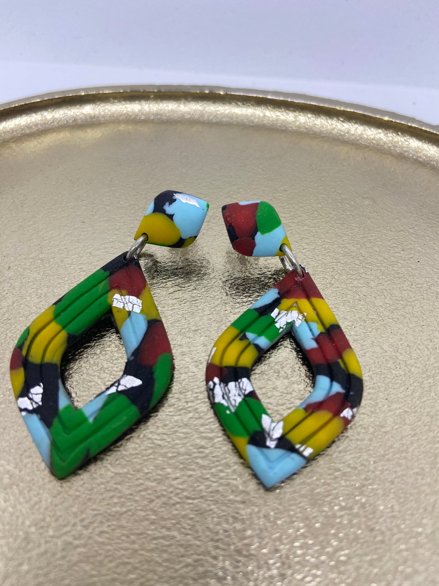 Oorbellen "multicolor 2"
