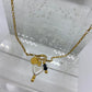 Ketting "met een wit hartje"