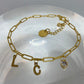 Armband Stainless Steel "letters"