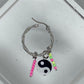 Design Your Own Oorbel "Oorbel 4" (zilver)