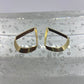 Mix & Match -> Hangertje (Irreqular triangle Goud)