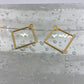 Mix & Match -> Hangertje (metaal ruit Goud)