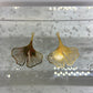 Mix & Match -> Hangertje (Ginkgo blad Goud lang)