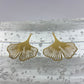 Mix & Match -> Hangertje (Ginkgo blad Goud lang)