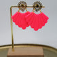 Oorbellen Fluo-roze 4